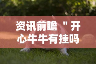 资讯前瞻 ＂开心牛牛有挂吗”真的有挂